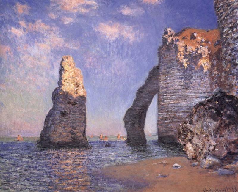 Claude Monet The Needle Rock and the Porte d-Aval,Etretat